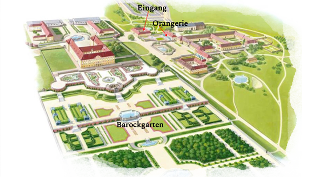 Wegbeschreibung Orangerie
